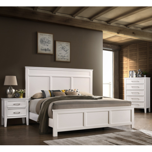 Andover 3 piece Queen Suite  White